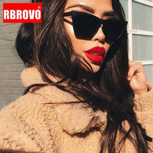 Load image into Gallery viewer, RBROVO 2019 Plastic Vintage Luxury Sunglasses Women