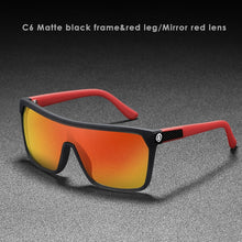 Load image into Gallery viewer, KDEAM One-piece Shape Men Sunglasses Polarized Elastic