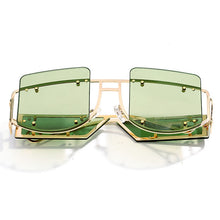 Load image into Gallery viewer, Rivet Vintage Sunglasses Women Luxury Sunglasses Men Fashion