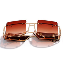 Load image into Gallery viewer, Rivet Vintage Sunglasses Women Luxury Sunglasses Men Fashion