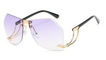 Load image into Gallery viewer, CCSPACE 8 Color 32g Irregular Frameless Sunglasses Women