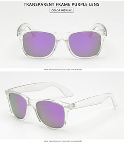 Long Keeper Mirror Reflective  Sunglasses Women Polarized