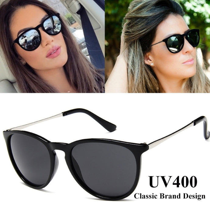 Vintage Cat Eye Sunglasses Women Brand Designer Oculos