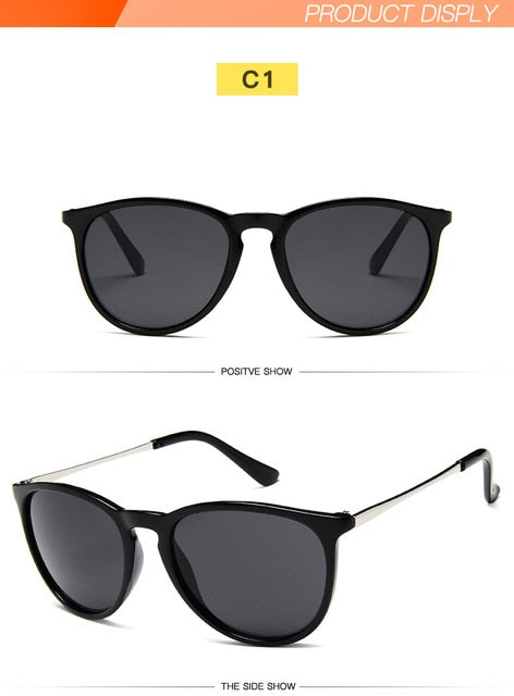 Vintage Cat Eye Sunglasses Women Brand Designer Oculos