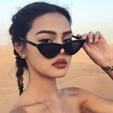 Load image into Gallery viewer, Cat Eye Sunglasses Women 2018 New Fashion Triangle Small Size