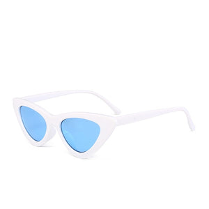 Cat Eye Sunglasses Women 2018 New Fashion Triangle Small Size