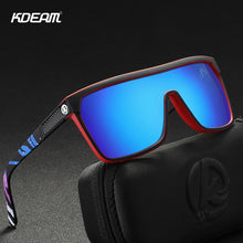Load image into Gallery viewer, KDEAM One-piece Shape Men Sunglasses Polarized Elastic