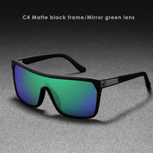 Load image into Gallery viewer, KDEAM One-piece Shape Men Sunglasses Polarized Elastic