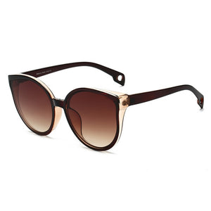 LongKeeper Sunglasses Cat Eye Women Men Sun Glasses Eyewear