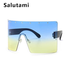 Load image into Gallery viewer, Oversize Winfproof Sunglasses For Women One Piece Big Lens